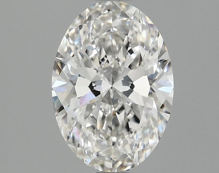 1.52 Carat Oval Shaped Ideal Cut VVS1 IGI Certified Lab Grown Diamond