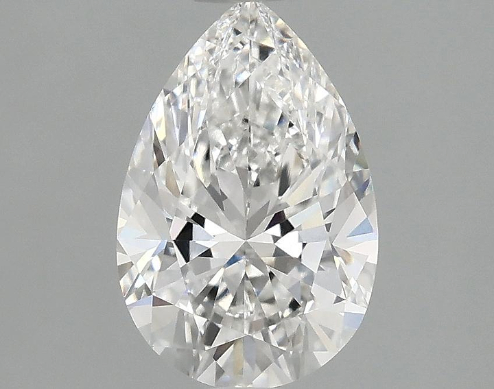 1.55 Carat Pear Shaped Excellent Cut VVS2 IGI Certified Lab Grown Diamond