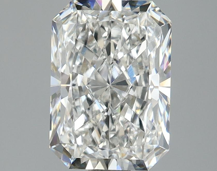 1.52 Carat Radiant Shaped Ideal Cut VVS2 IGI Certified Lab Grown Diamond