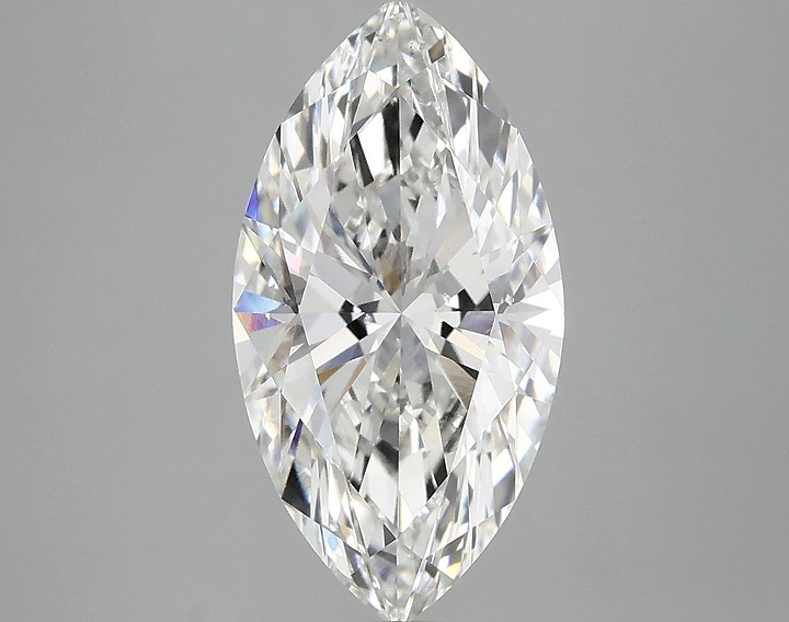 3.0 Carat Marquise Shaped Ideal Cut SI1 IGI Certified Lab Grown Diamond