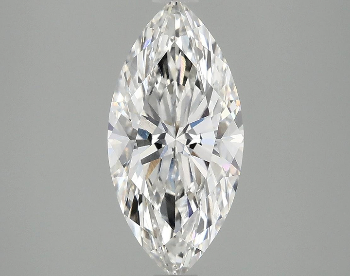 2.03 Carat Marquise Shaped Excellent Cut VS1 IGI Certified Lab Grown Diamond