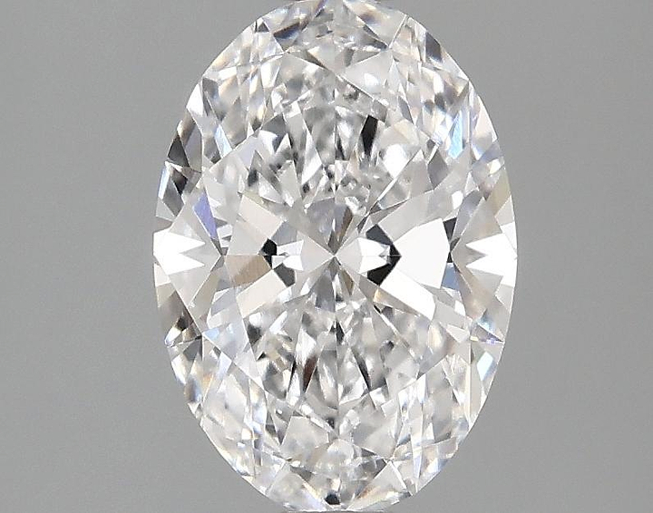 1.57 Carat Oval Shaped Ideal Cut VVS2 IGI Certified Lab Grown Diamond