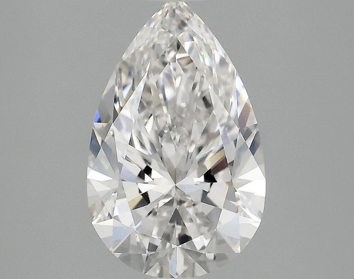 2.1 Carat Pear Shaped Ideal Cut VVS2 IGI Certified Lab Grown Diamond