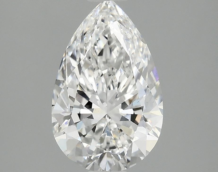 2.06 Carat Pear Shaped Ideal Cut VS2 IGI Certified Lab Grown Diamond