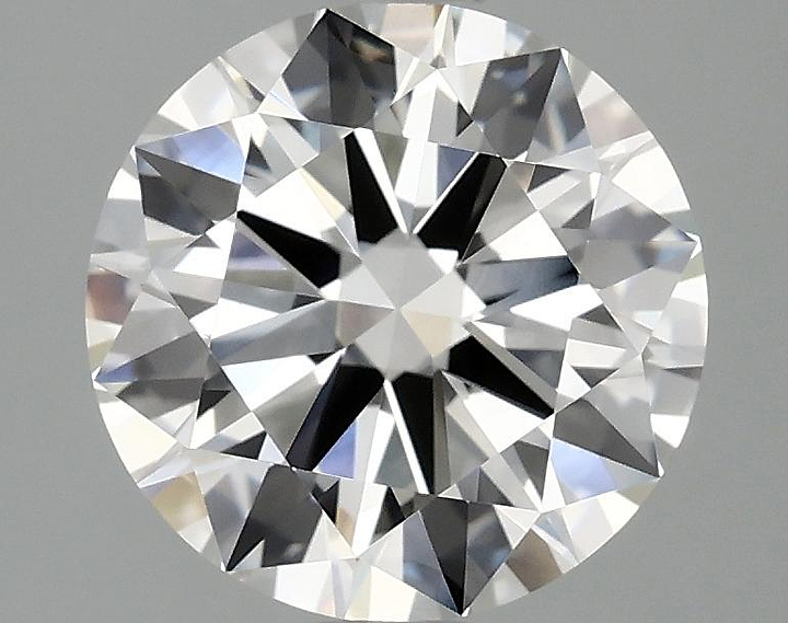 2.58 Carat Round Shaped Ideal Cut VVS2 IGI Certified Lab Grown Diamond