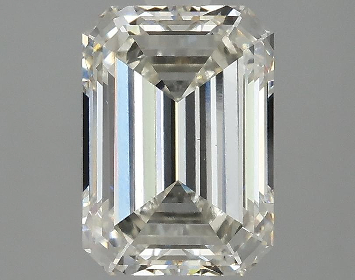 2.52 Carat Emerald Shaped Ideal Cut VS1 IGI Certified Lab Grown Diamond