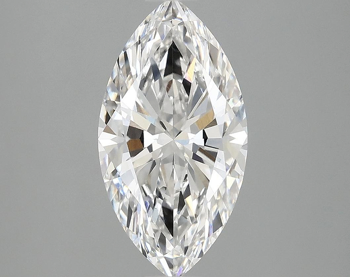 2.07 Carat Marquise Shaped Excellent Cut VS1 IGI Certified Lab Grown Diamond