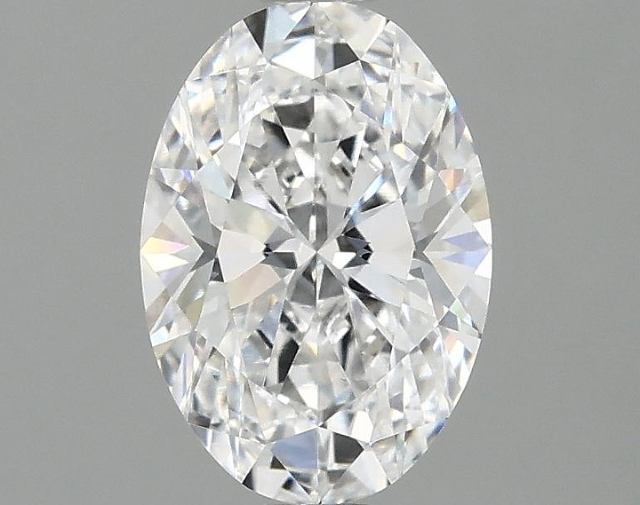1.43 Carat Oval Shaped Ideal Cut VVS2 IGI Certified Lab Grown Diamond