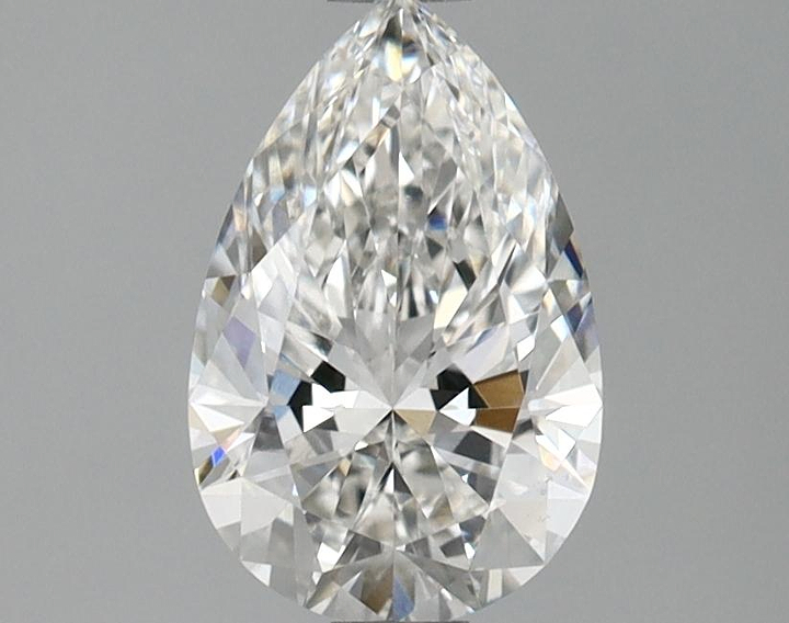 1.08 Carat Pear Shaped Excellent Cut VVS2 IGI Certified Lab Grown Diamond