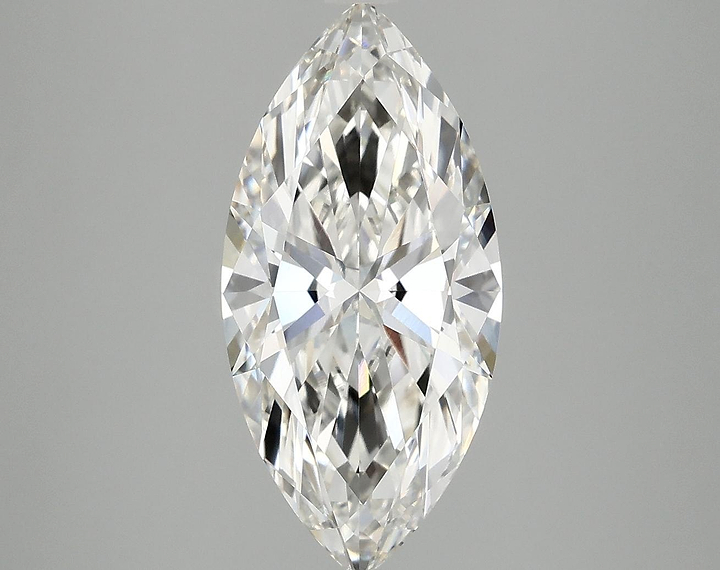 3.02 Carat Marquise Shaped Excellent Cut VVS2 IGI Certified Lab Grown Diamond