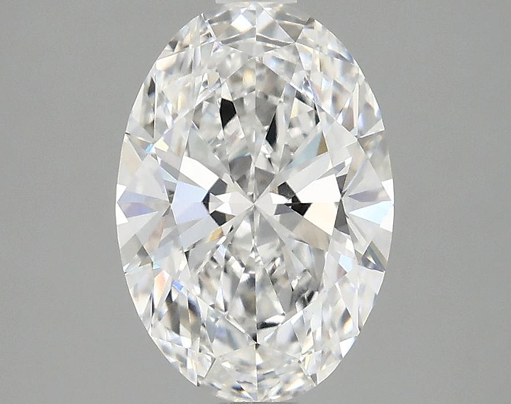 2.01 Carat Oval Shaped Ideal Cut VVS2 IGI Certified Lab Grown Diamond