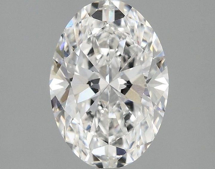 1.45 Carat Oval Shaped Ideal Cut VVS2 IGI Certified Lab Grown Diamond