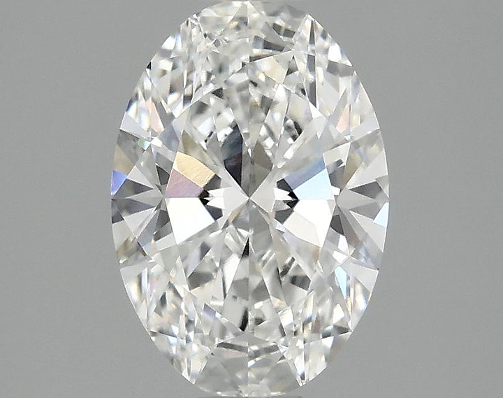 1.55 Carat Oval Shaped Ideal Cut VVS2 IGI Certified Lab Grown Diamond