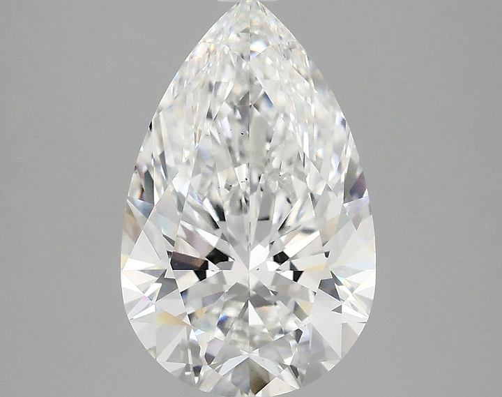 3.07 Carat Pear Shaped Ideal Cut VS1 IGI Certified Lab Grown Diamond