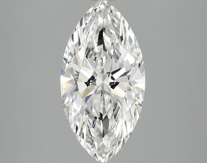 2.06 Carat Marquise Shaped Ideal Cut VVS1 IGI Certified Lab Grown Diamond
