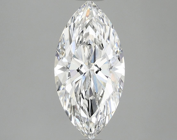 2.04 Carat Marquise Shaped Ideal Cut VVS2 IGI Certified Lab Grown Diamond