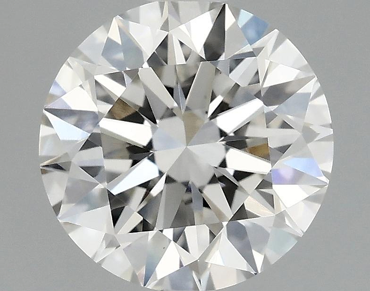 1.38 Carat Round Shaped Ideal Cut VVS2 IGI Certified Lab Grown Diamond