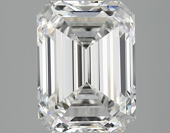 2.98 Carat Emerald Shaped Excellent Cut VS1 IGI Certified Lab Grown Diamond