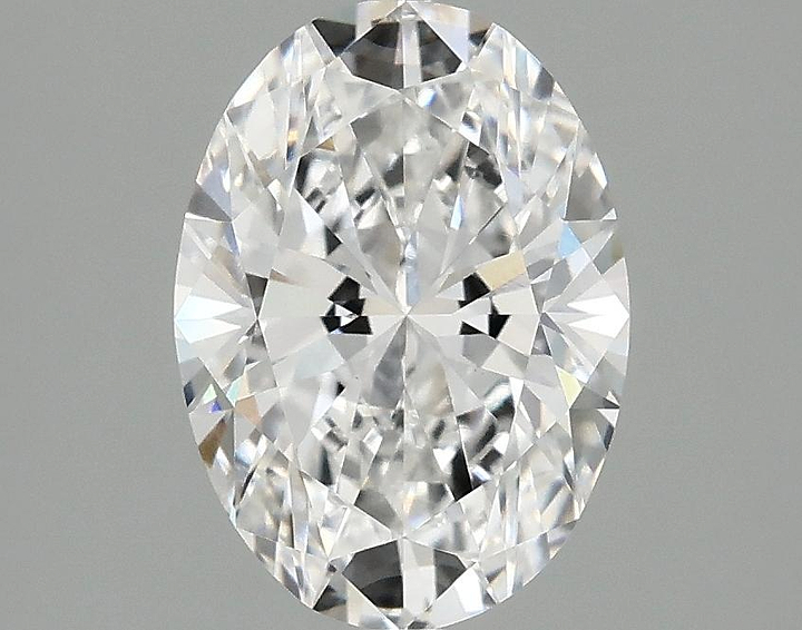 1.58 Carat Oval Shaped Ideal Cut VVS2 IGI Certified Lab Grown Diamond
