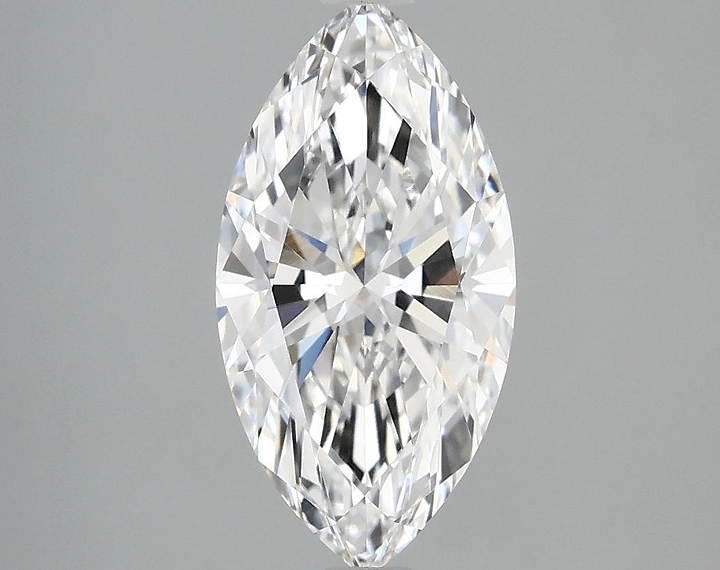 1.98 Carat Marquise Shaped Ideal Cut VVS2 IGI Certified Lab Grown Diamond