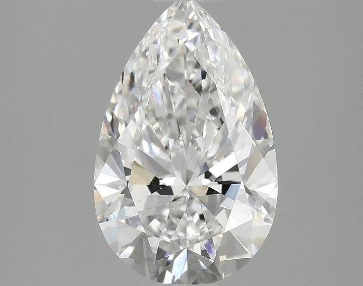 1.9 Carat Pear Shaped Ideal Cut VVS2 IGI Certified Lab Grown Diamond
