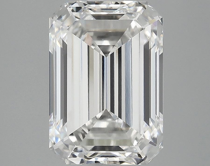 3.02 Carat Emerald Shaped Ideal Cut VS1 IGI Certified Lab Grown Diamond