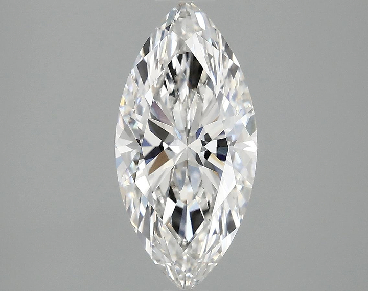 2.02 Carat Marquise Shaped Excellent Cut VVS2 IGI Certified Lab Grown Diamond