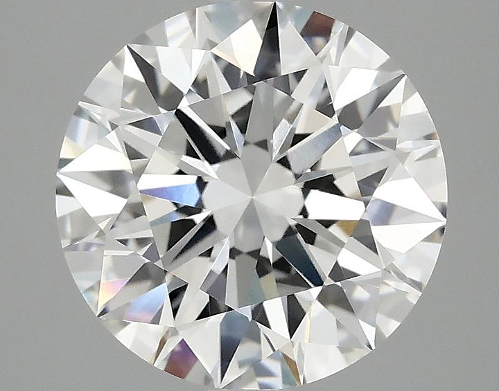 3.09 Carat Round Shaped Ideal Cut VVS2 IGI Certified Lab Grown Diamond