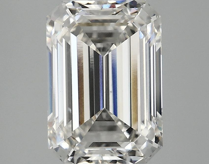 3.01 Carat Emerald Shaped Ideal Cut VS1 IGI Certified Lab Grown Diamond