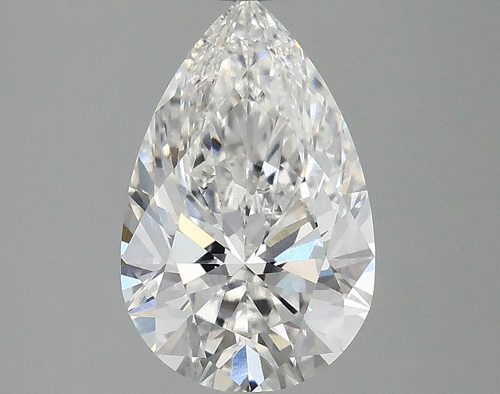 2.01 Carat Pear Shaped Ideal Cut VS1 IGI Certified Lab Grown Diamond