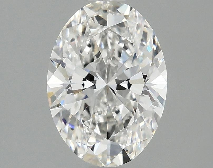 1.55 Carat Oval Shaped Ideal Cut VVS2 IGI Certified Lab Grown Diamond
