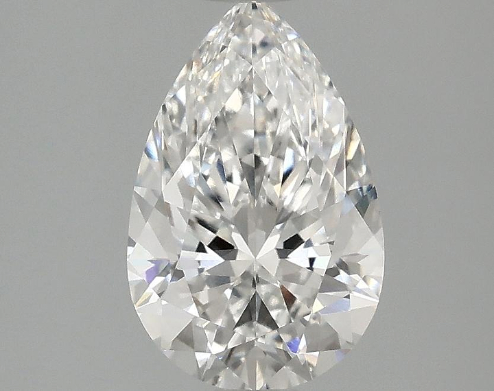 1.55 Carat Pear Shaped Ideal Cut VVS2 IGI Certified Lab Grown Diamond