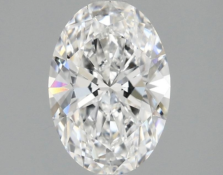 1.5 Carat Oval Shaped Ideal Cut VVS1 IGI Certified Lab Grown Diamond