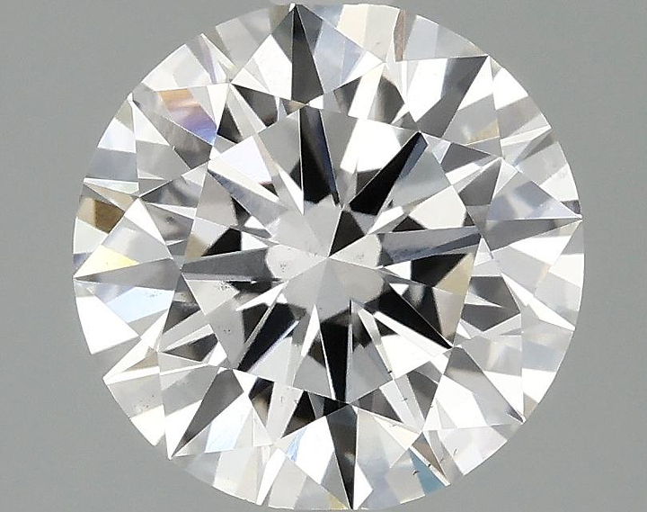 2.03 Carat Round Shaped Ideal Cut VS2 IGI Certified Lab Grown Diamond