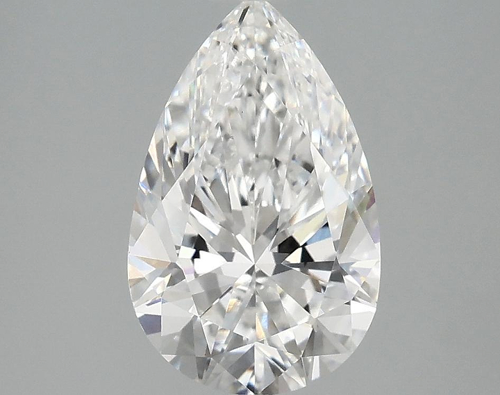 2.09 Carat Pear Shaped Ideal Cut VVS2 IGI Certified Lab Grown Diamond