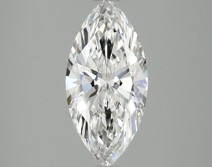 2.02 Carat Marquise Shaped Excellent Cut VVS2 IGI Certified Lab Grown Diamond
