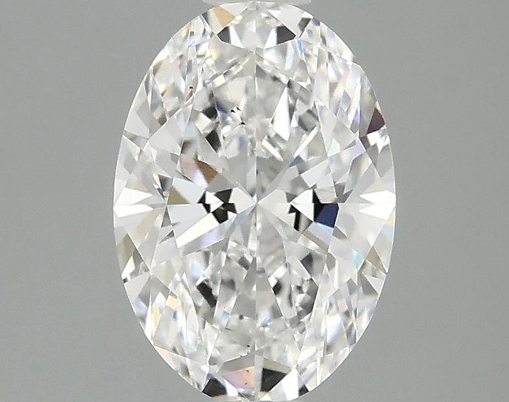 1.5 Carat Oval Shaped Ideal Cut VS2 IGI Certified Lab Grown Diamond