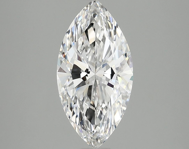 2.0 Carat Marquise Shaped Ideal Cut VVS2 IGI Certified Lab Grown Diamond