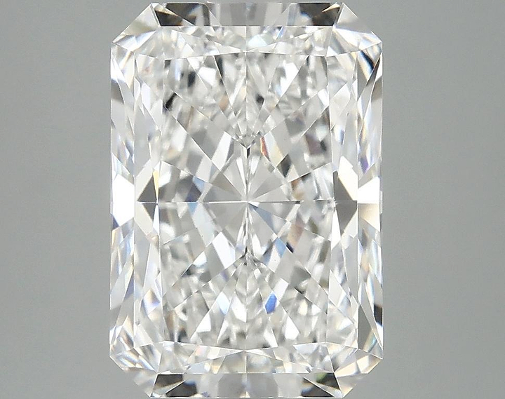 4.06 Carat Radiant Shaped Ideal Cut VVS2 IGI Certified Lab Grown Diamond
