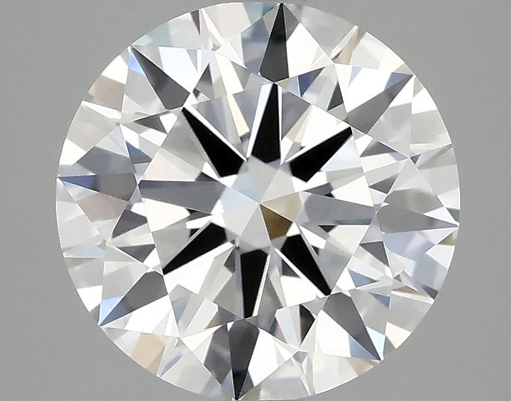 3.06 Carat Round Shaped Ideal Cut VVS2 IGI Certified Lab Grown Diamond