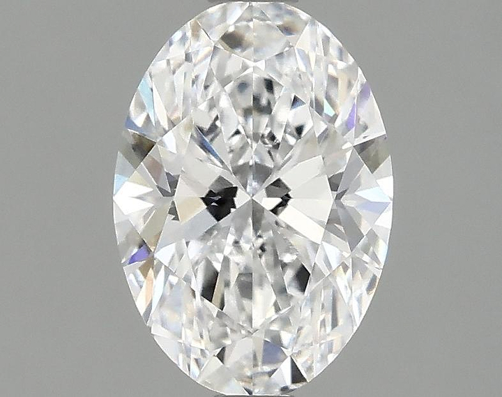 1.54 Carat Oval Shaped Ideal Cut VVS2 IGI Certified Lab Grown Diamond