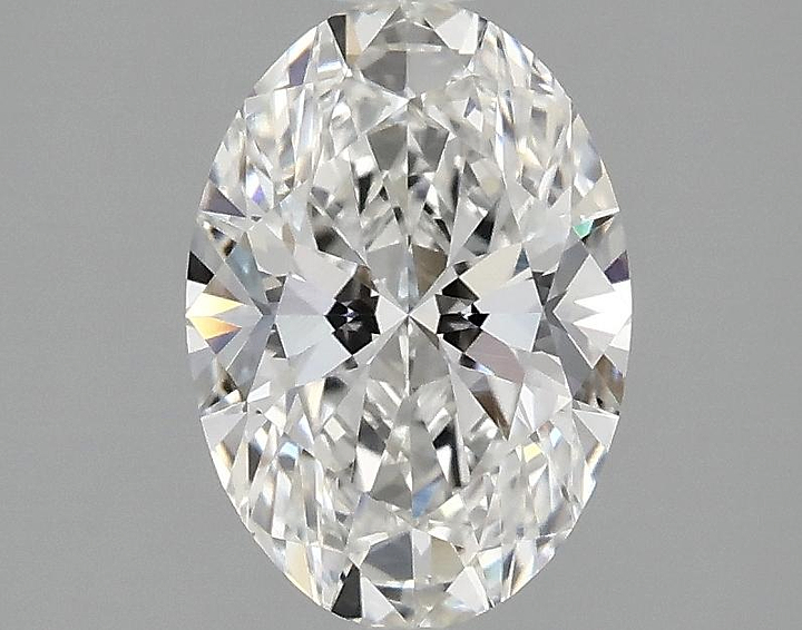1.63 Carat Oval Shaped Ideal Cut VVS2 IGI Certified Lab Grown Diamond