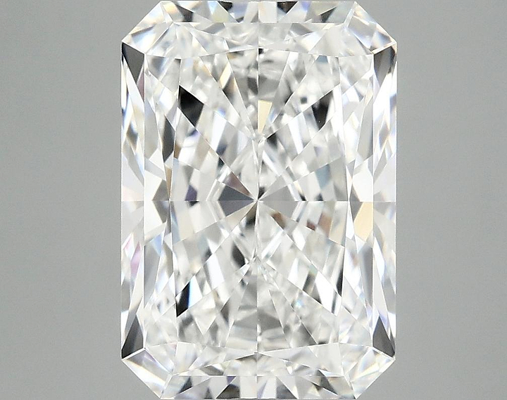 4.08 Carat Radiant Shaped Ideal Cut VVS2 IGI Certified Lab Grown Diamond