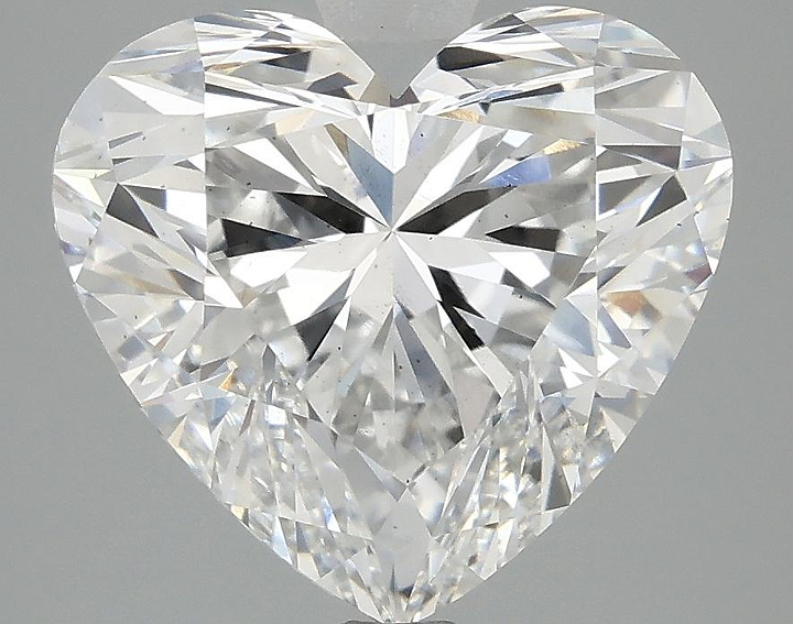 4.1 Carat Heart Shaped Ideal Cut VS2 IGI Certified Lab Grown Diamond