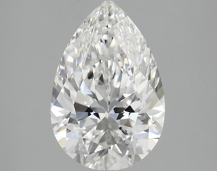 2.07 Carat Pear Shaped Excellent Cut VS1 IGI Certified Lab Grown Diamond