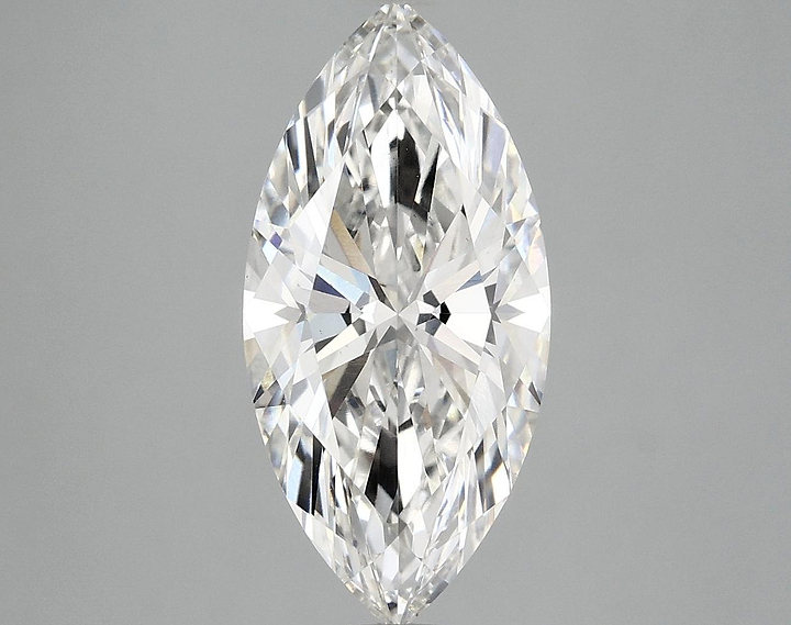 3.07 Carat Marquise Shaped Excellent Cut VS1 IGI Certified Lab Grown Diamond