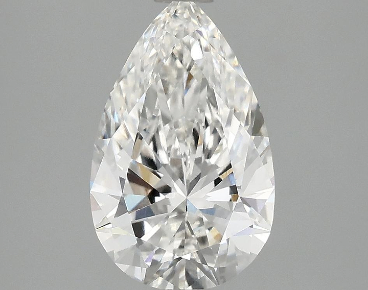 1.89 Carat Pear Shaped Ideal Cut VVS2 IGI Certified Lab Grown Diamond