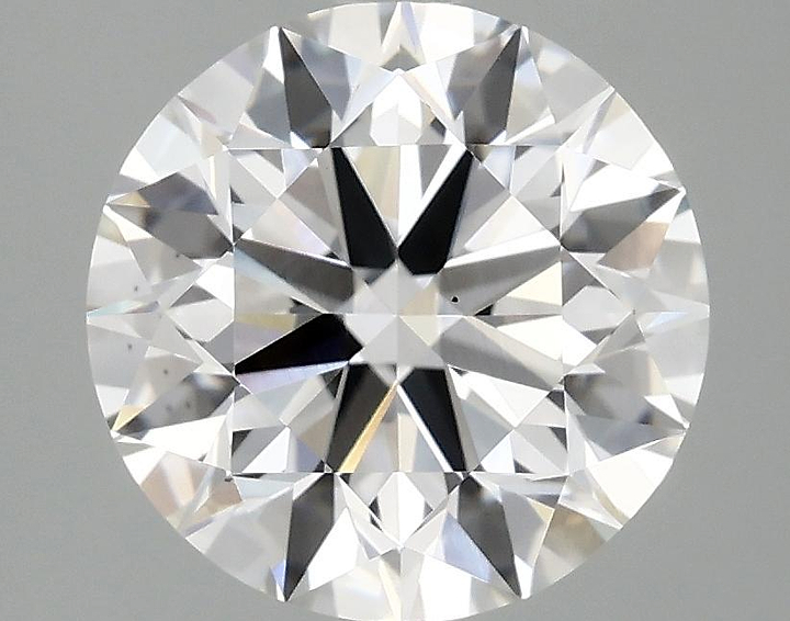 3.09 Carat Round Shaped Excellent Cut VS1 IGI Certified Lab Grown Diamond