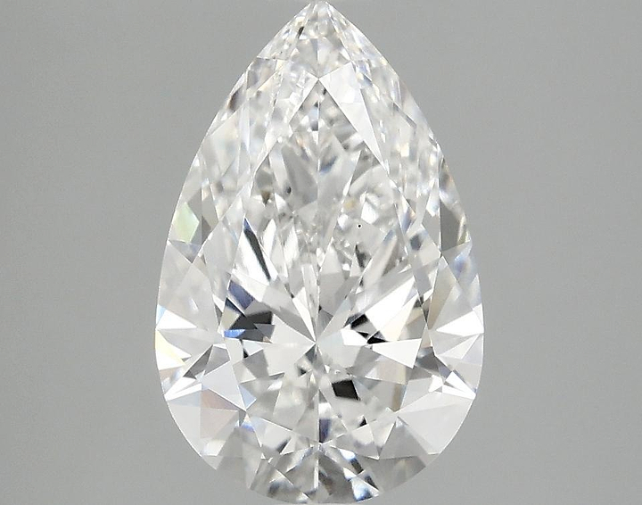2.03 Carat Pear Shaped Ideal Cut VS1 IGI Certified Lab Grown Diamond