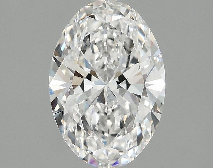 1.5 Carat Oval Shaped Ideal Cut VVS2 IGI Certified Lab Grown Diamond